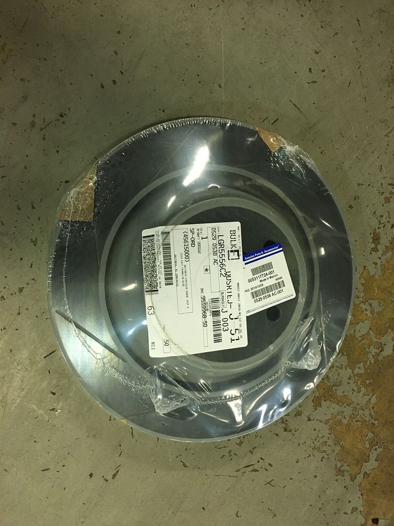 Rear Rotors replaced under warranty... lot's of pic's SRT Hellcat Forum